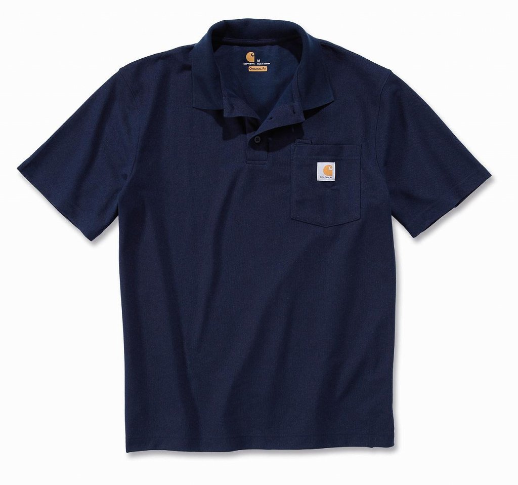 Koszulka Carhartt Polo Contractor Work Navy