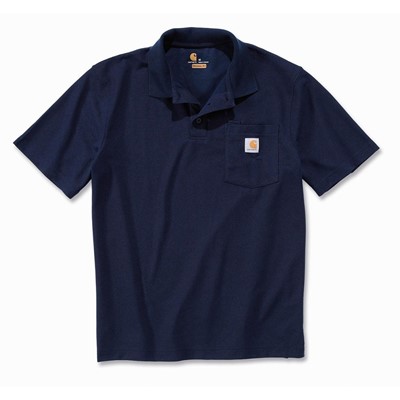 Koszulka Carhartt Polo Contractor Work Navy