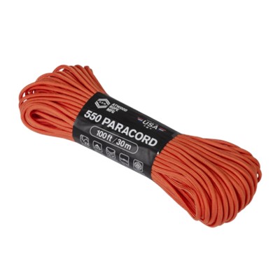 Linka 550 Paracord (100ft) - Burnt Orange