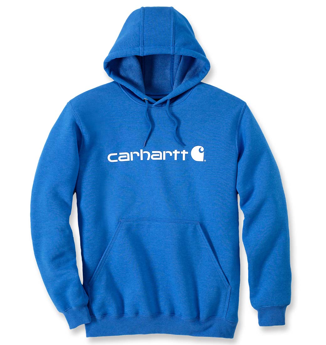 Bluza Carhartt Signature Logo Mid Marine Blue