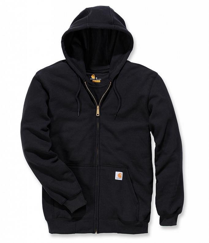 Bluza Carhartt Midweight Hooded ZIP Black