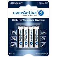 Zestaw baterii alkaliczne everActive LR034BLPA (x