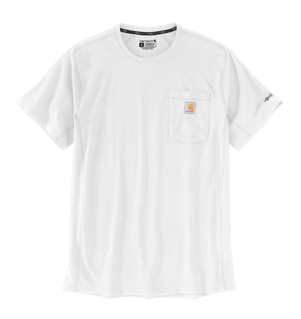 Koszulka Carhartt Force Pocket White