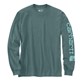 Koszulka Carhartt Logo Long Sleeve Sea Pine