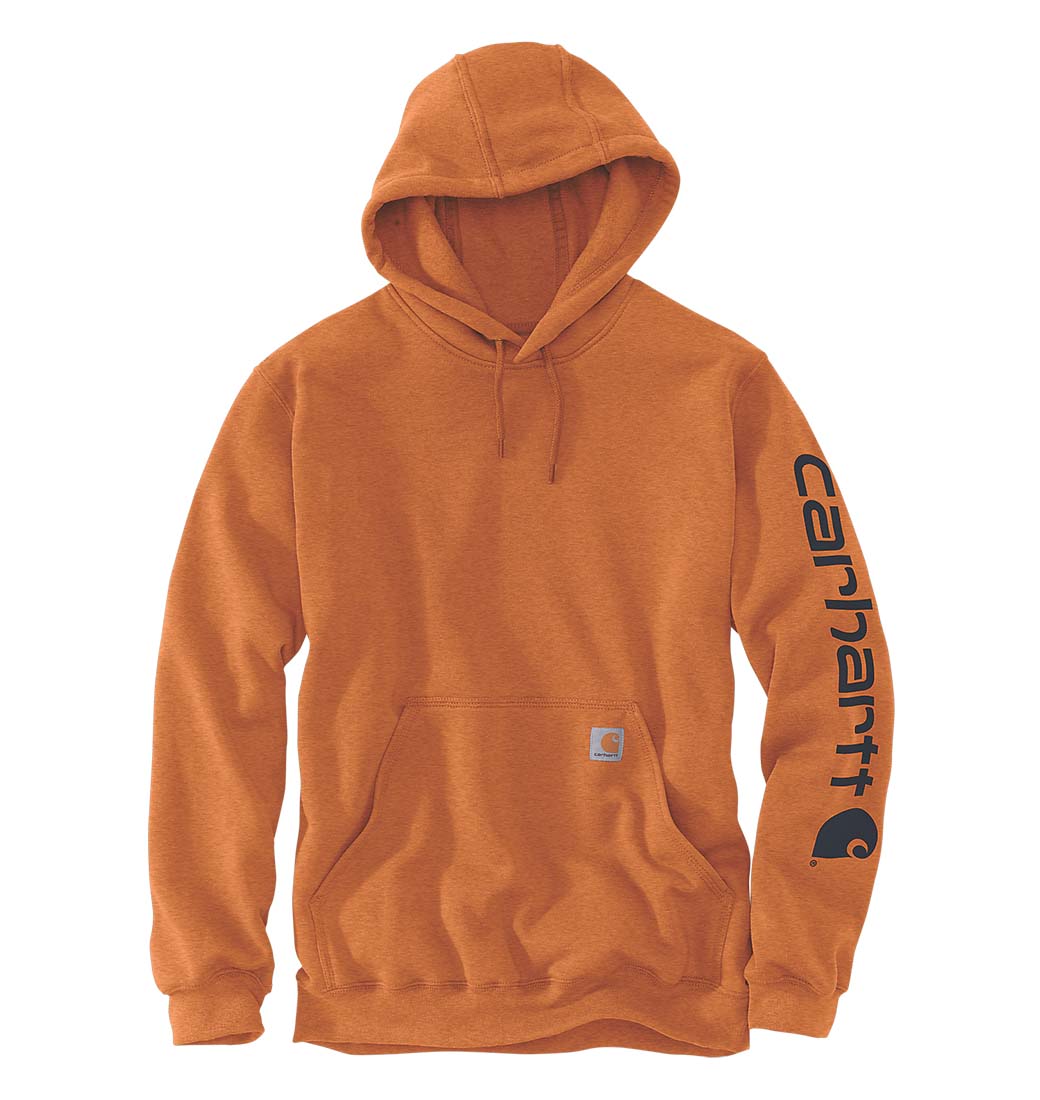 Bluza Carhartt Mid Signature Sleeve Logo Marmalade