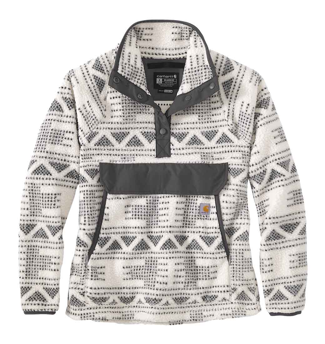 Polar Carhartt Fleece Pullover MALT GEOMETRIC PRIN