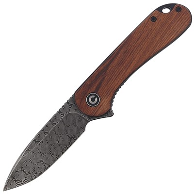 Nóż CIVIVI Elementum Flipper Cuibourtia Wood, Blac