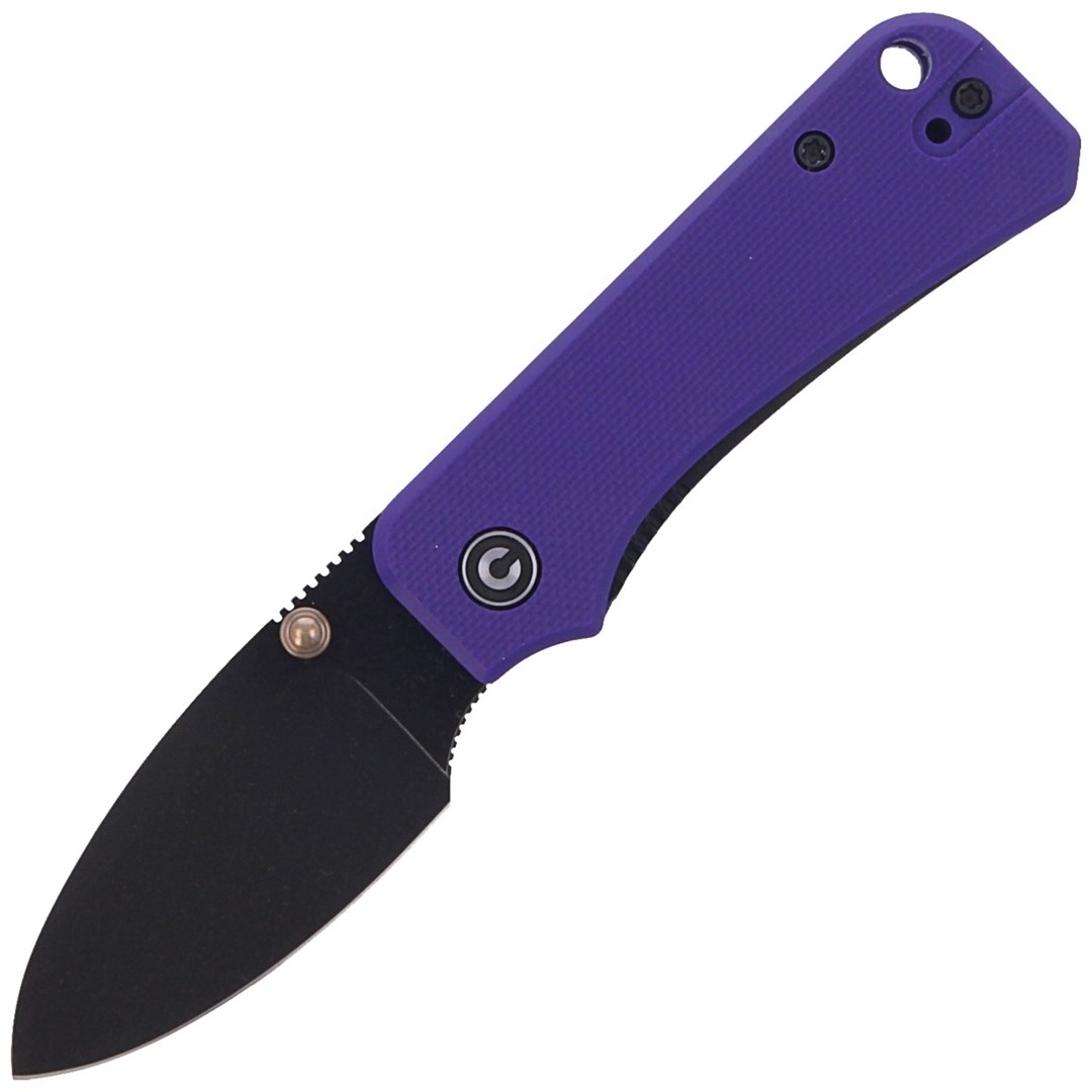 Nóż CIVIVI Baby Banter Purple G10, Black Stonewash