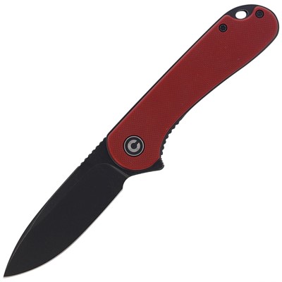 Nóż CIVIVI Elementum Flipper Burgundy G10, Black S