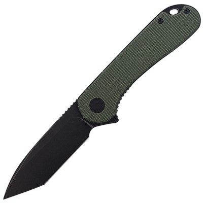 Nóż CIVIVI Elementum Flipper Green Micarta, Black