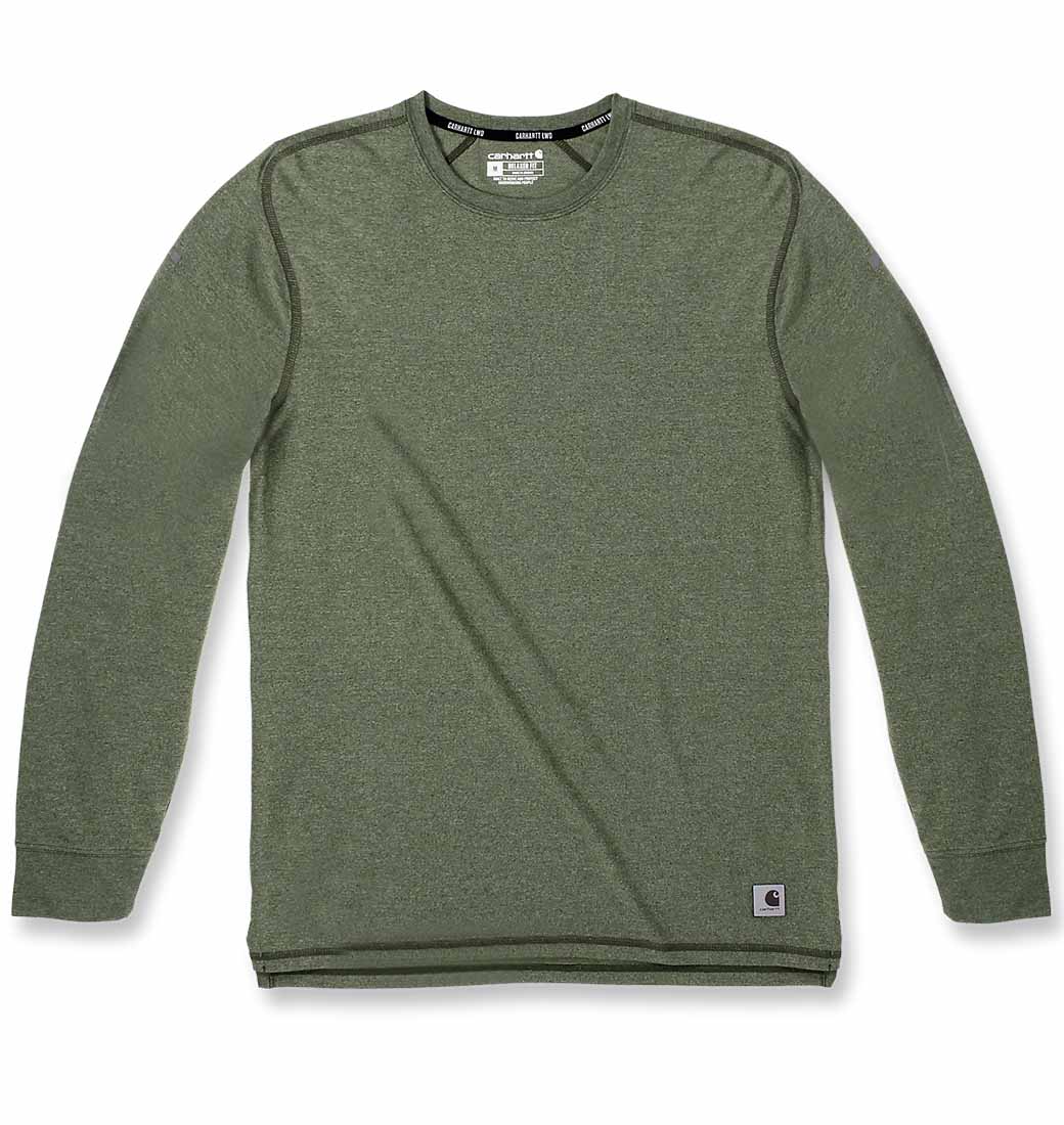 Koszulka Carhartt LWD LongSleeve CHIVE HEATHER