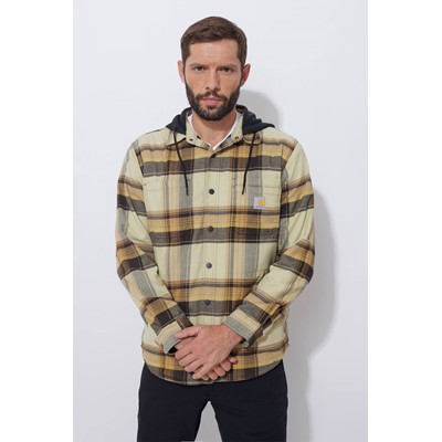 Koszula Wierzchnia Carhartt Flannel Dark Brown