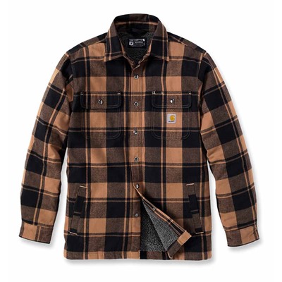 Koszula Wierzchnia Carhartt Heav Flannel Brown