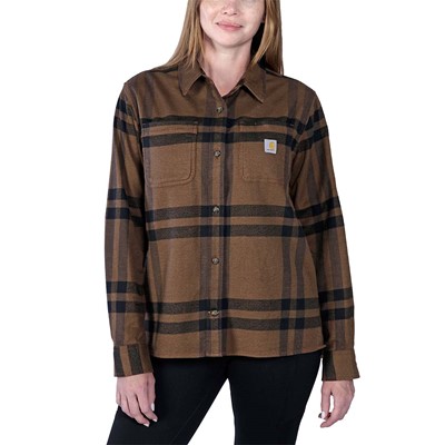 Damska Koszula Carhartt Flannel Brown