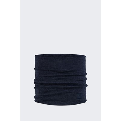 Komin Buff Merino Heavyweight Solid Indigo