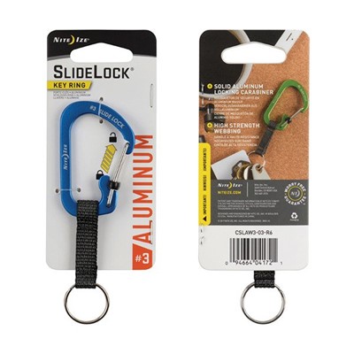 Nite Ize Karabinek SlideLock Key Ring Aluminum Nie