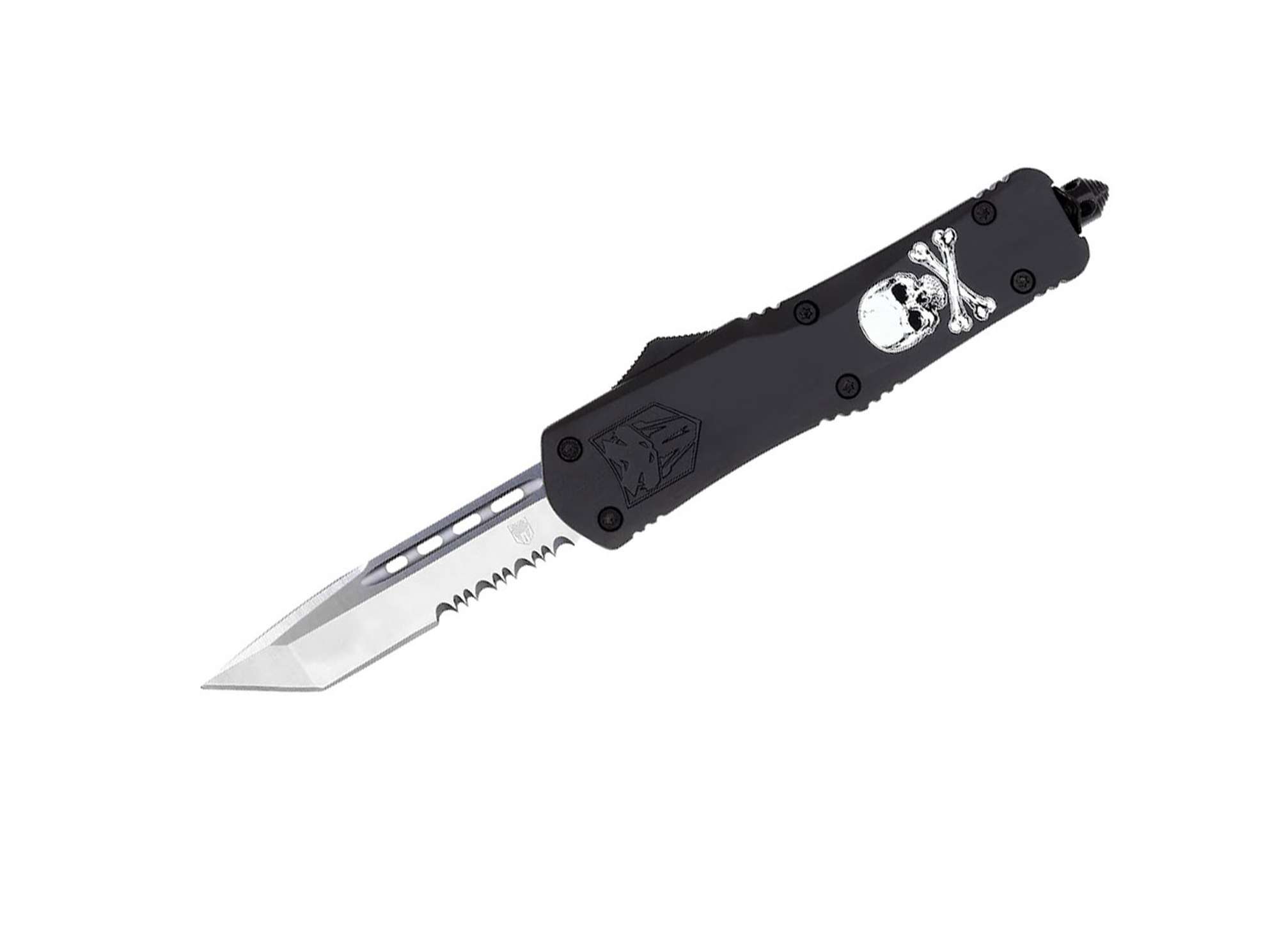 Nóż CobraTec Large FS3 Jolly Roger Tanto Serr