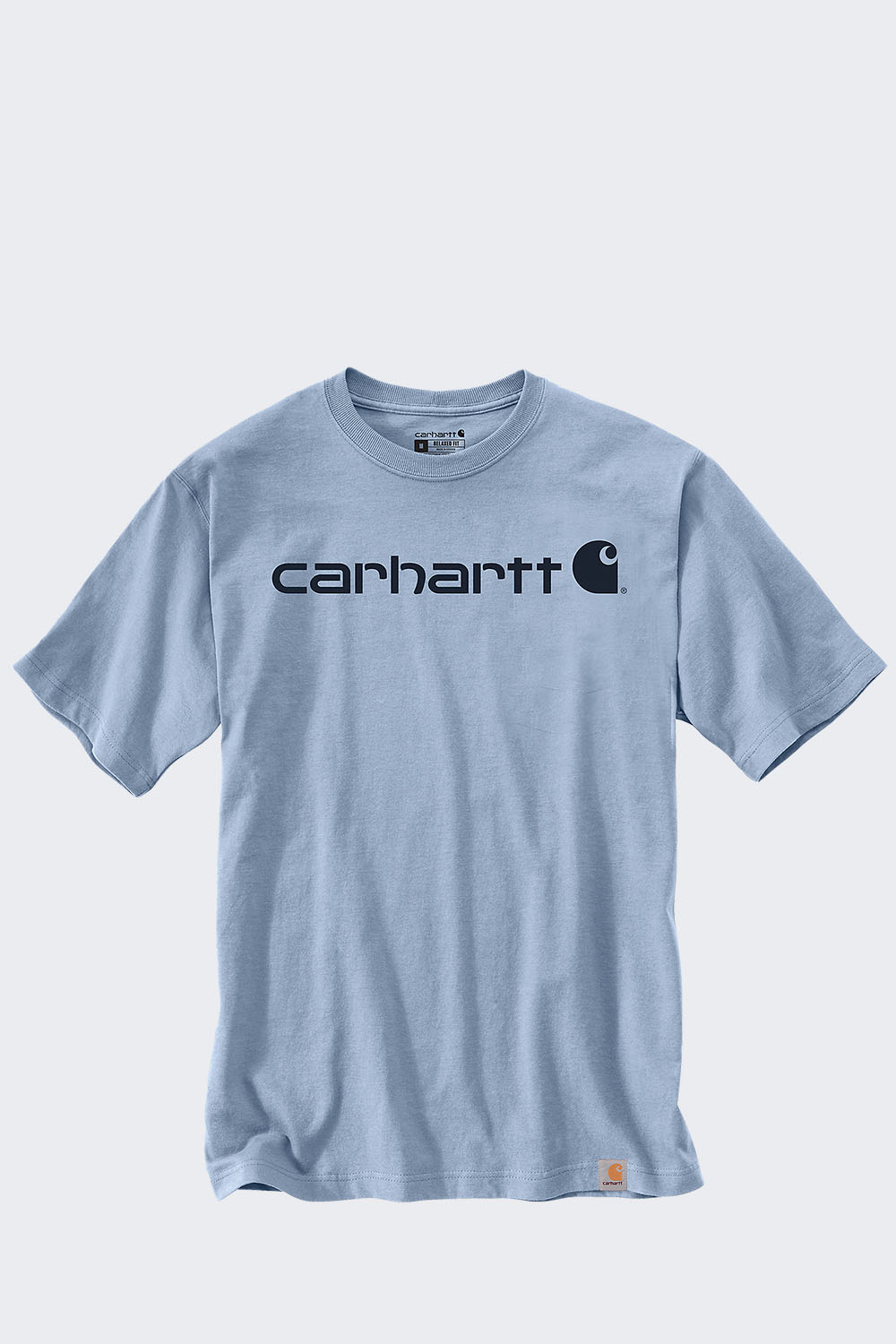 Koszulka Carhartt Core Logo Fog Blue