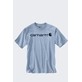 Koszulka Carhartt Core Logo Fog Blue