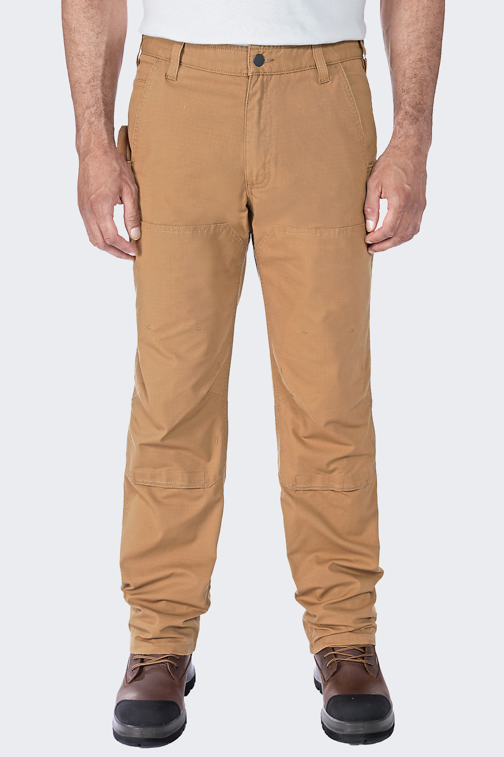 Spodnie Robocze Carhartt Rugged RipSto Brown