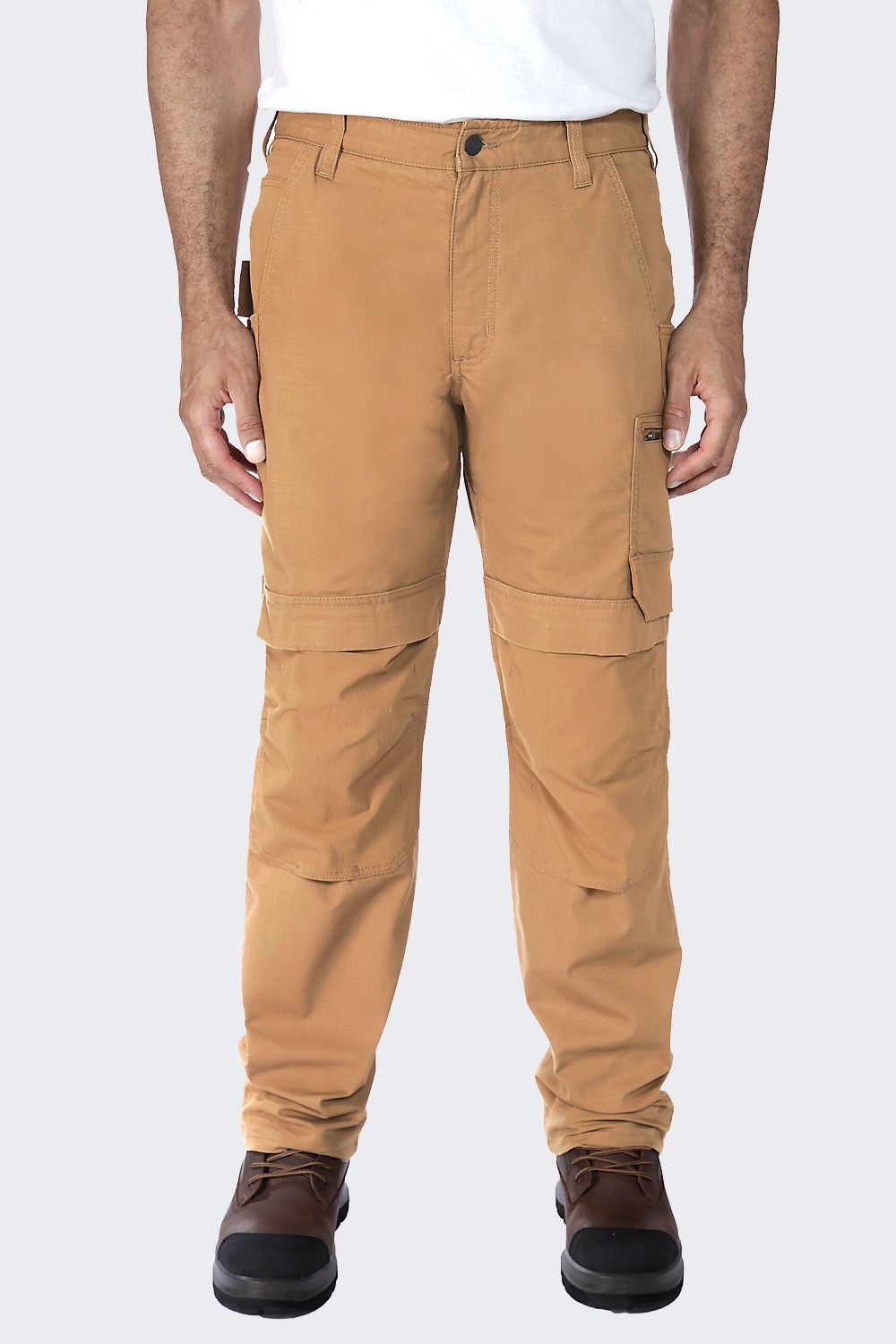 Spodnie Robocze Carhartt Steel Rugged Brown