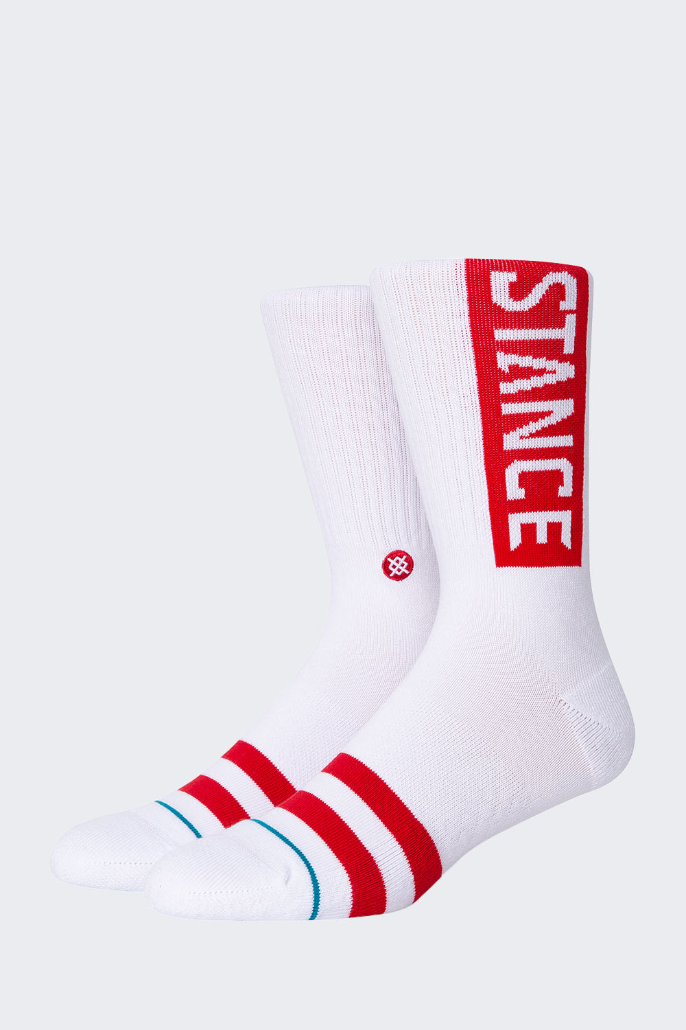 Skarpety Stance OG Crew 1 para WhiteRed