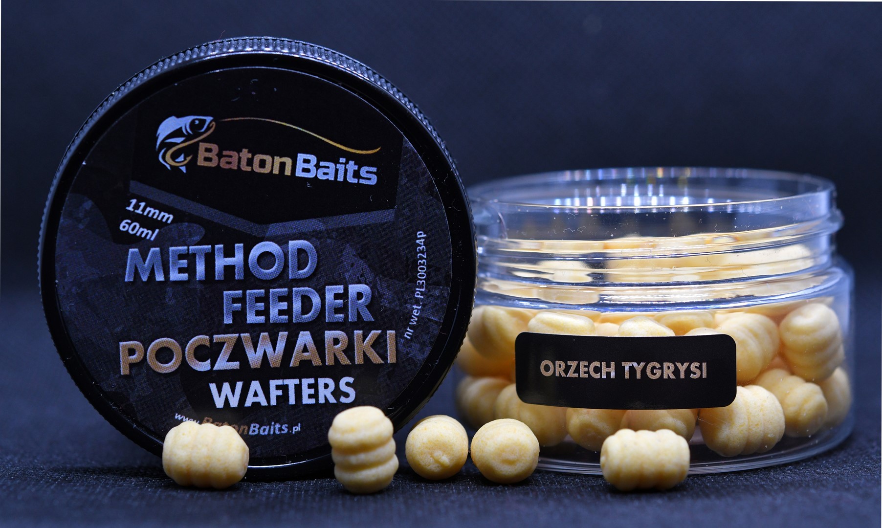 Baton Baits Poczwarki Wafters Orzech Tygrysi