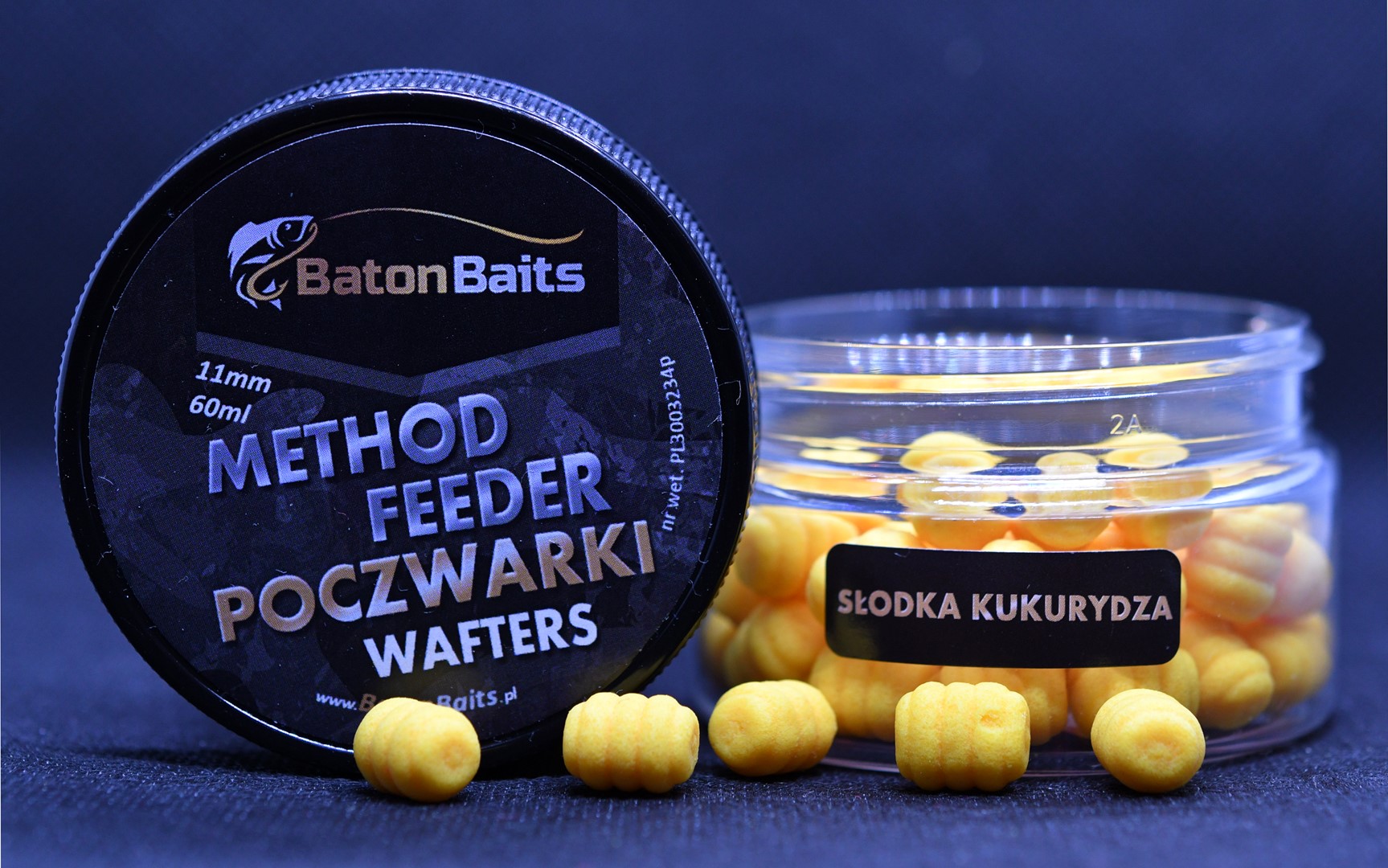 Baton Baits Poczwarki Wafters Słodka Kukurydza