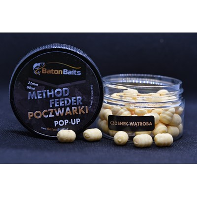 Baton Baits Poczwarki Pop-Up Czosnek/Wątroba