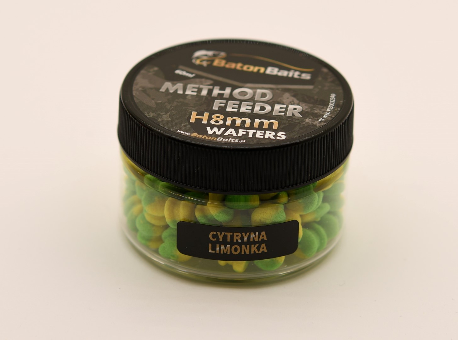 Baton Baits H8mm Wafters Cytryna/Limonka