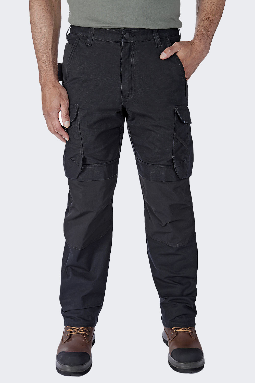 Spodnie Robocze Carhartt Steel Rugged Black