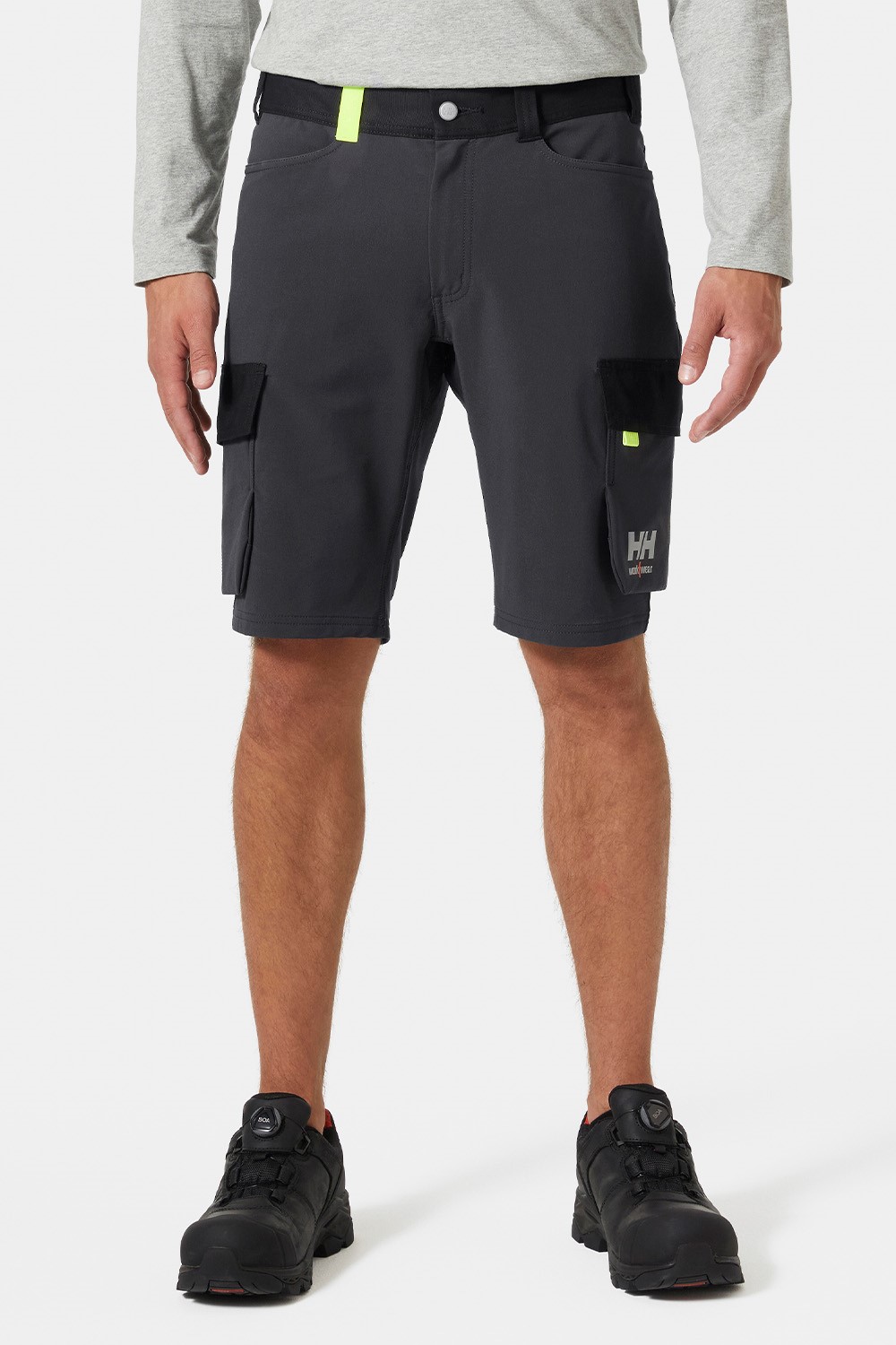 Krótkie Spodnie Helly Hansen Oxford 4X Cargo Ebony