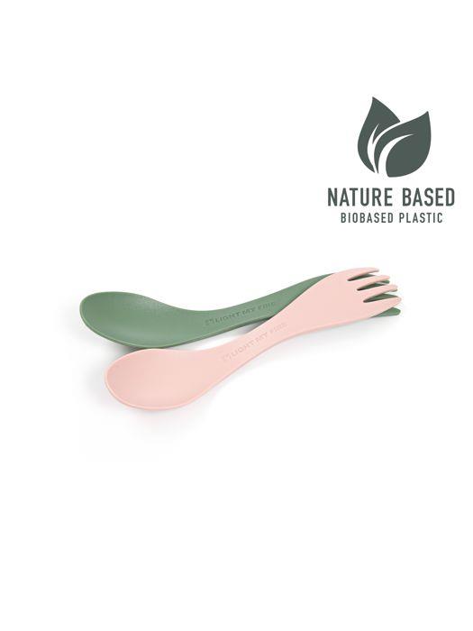 Light My Fire Spork BIO little 2-pack green/pink