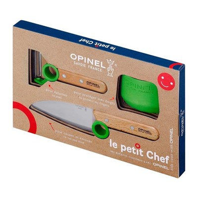 Opinel Le Petit Chef Zestaw Green