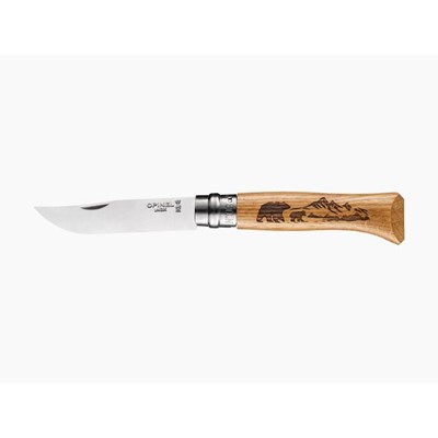 Opinel Nóż Animalia Oak Bear 08