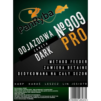 Zanęta Method Feeder Pan Ryba – 909 Dark Pro