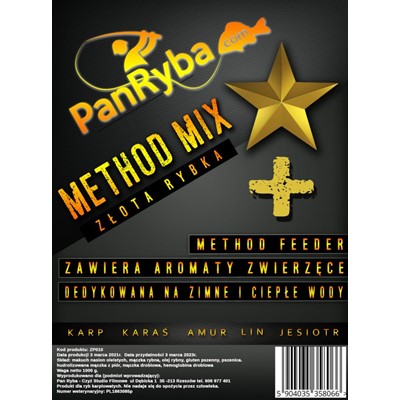 Zanęta Method Feeder Method Mix Pan Ryba