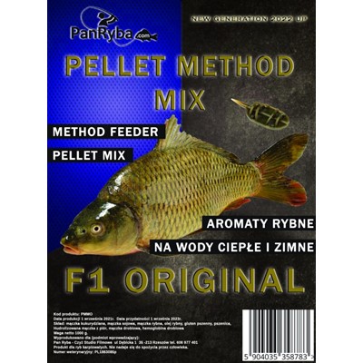 Pellet Method Feeder Method Mix F1 Pan Ryba