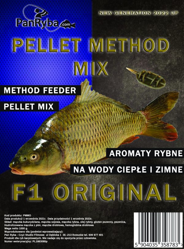 Pellet Method Feeder Method Mix F1 Pan Ryba