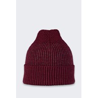 Czapka Odblaskowa Buff Merino Active SOLID GARNET