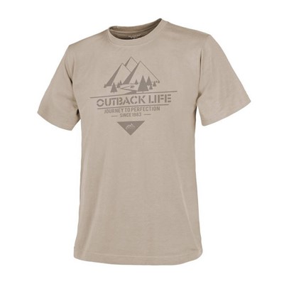 Helikon - Koszulka T-Shirt Outback Life - Khaki