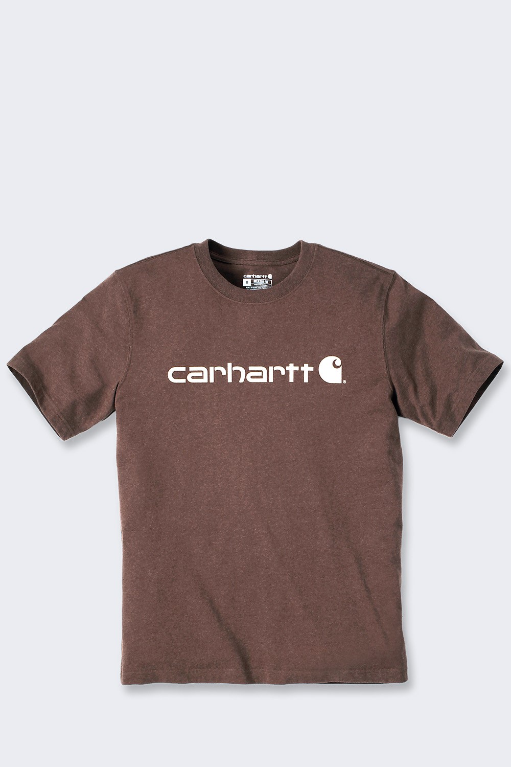 Koszulka Carhartt Heavyweight Logo Mocha