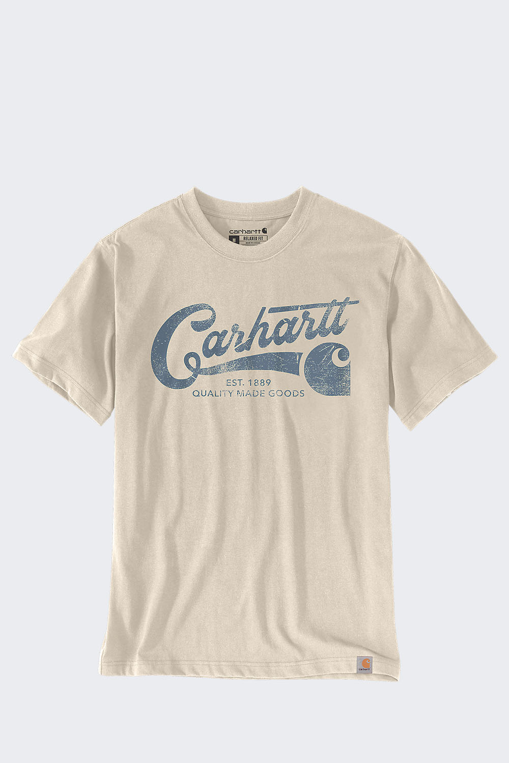 Koszulka Carhartt Light Script Graphic Oat Milk