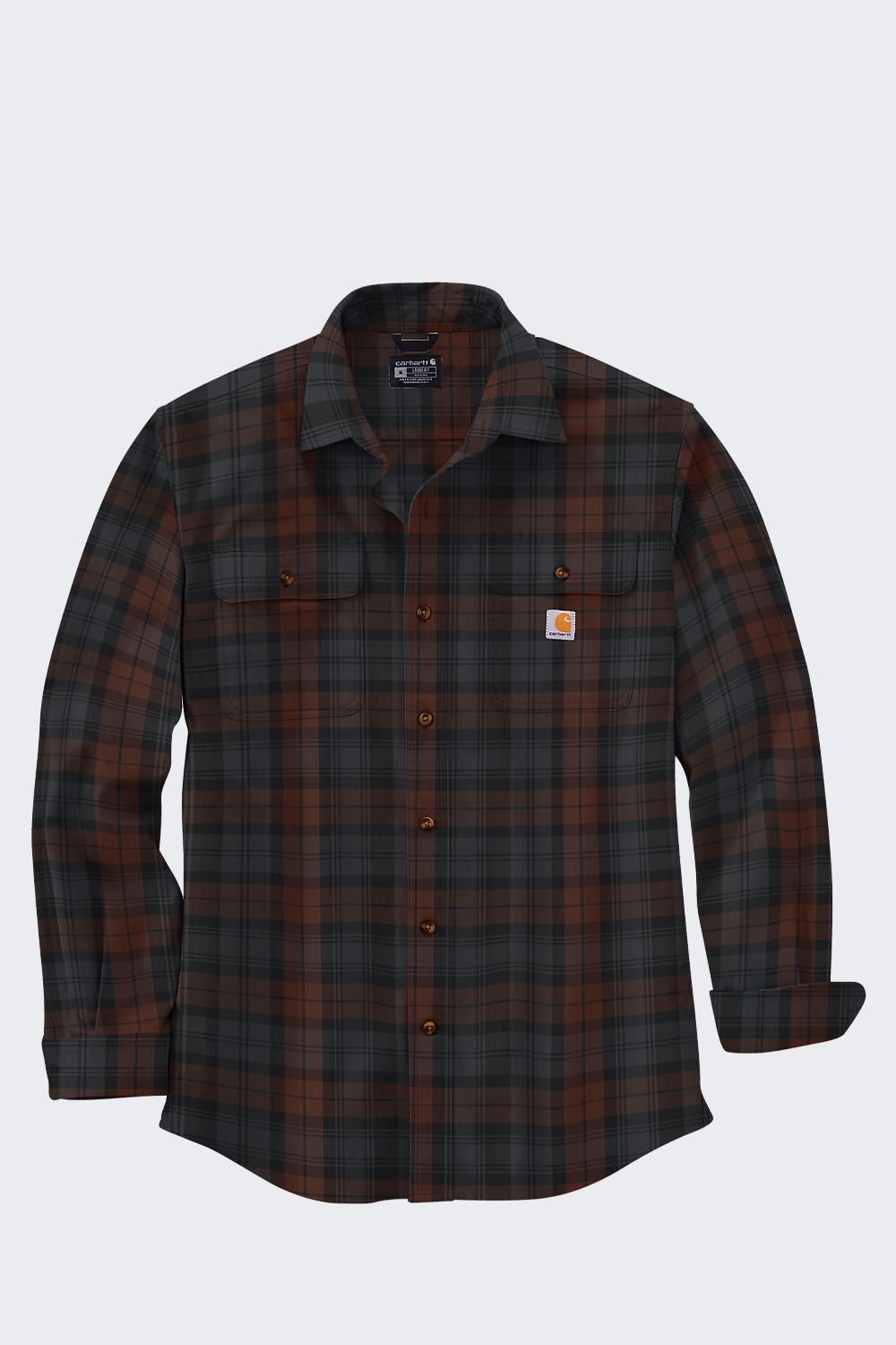 Koszula Flanelowa Carhartt Heavy Plaid Shirt Mocha