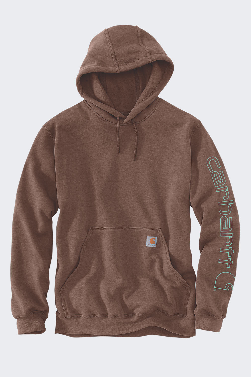 Bluza Carhartt Midweight Logo Sleeve Mocha