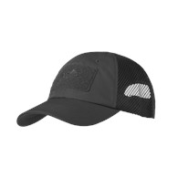 Czapka Baseball VENT - PolyCotton Ripstop - Czarna