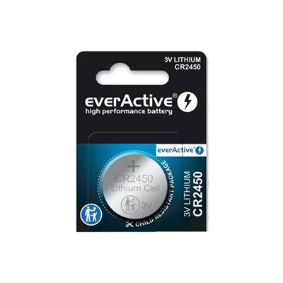 Bateria litowa everActive CR2450 3V 1 szt