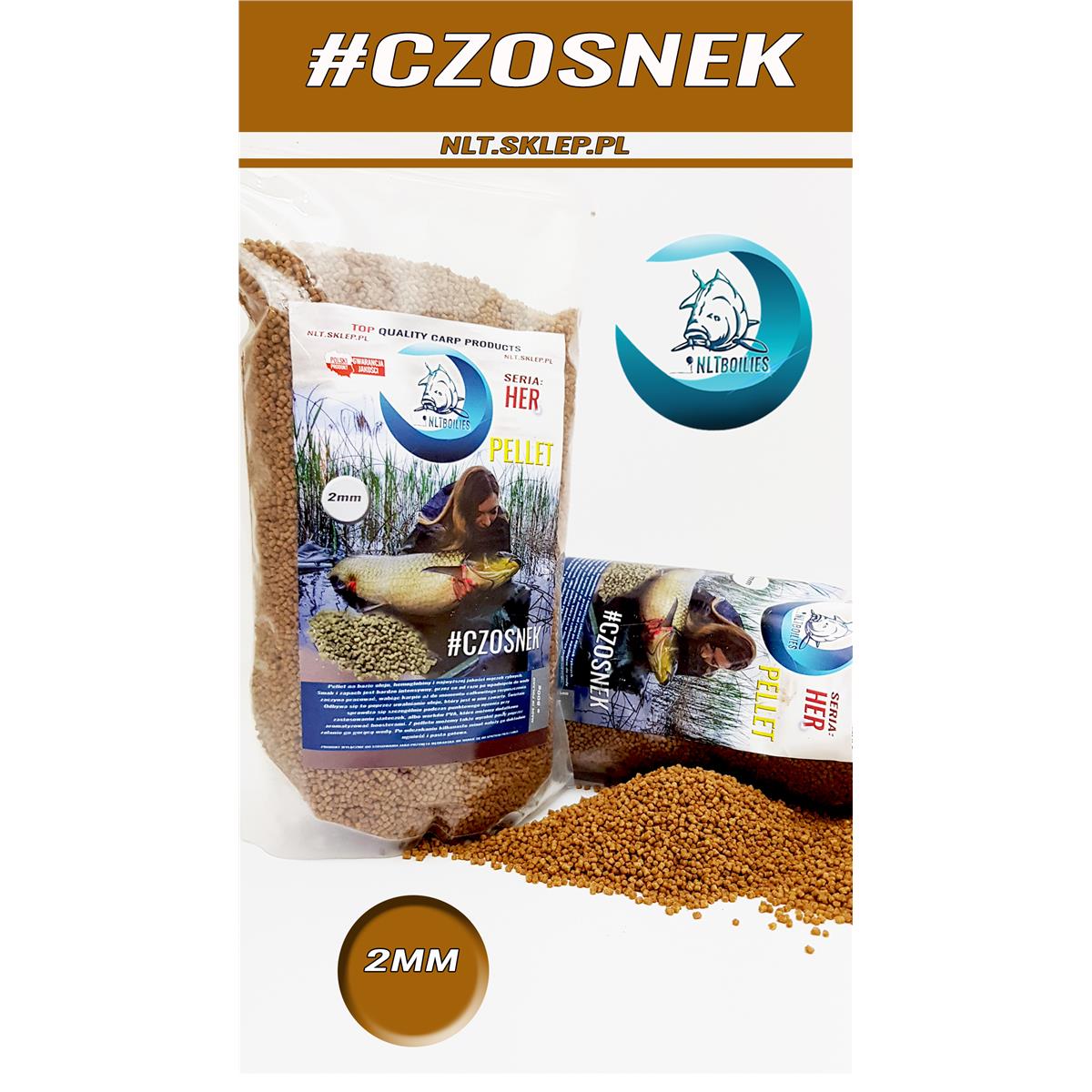 NLT FOOD - Pellet #Czosnek 2mm 1kg