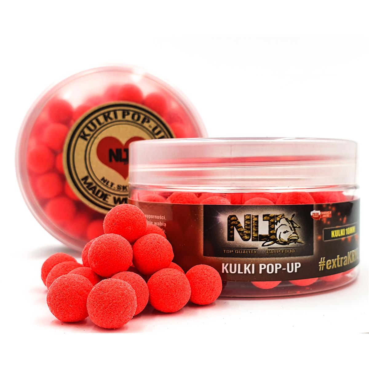 NLT FOOD - Kulki POP-UP #extraKRYL 10mm 80g