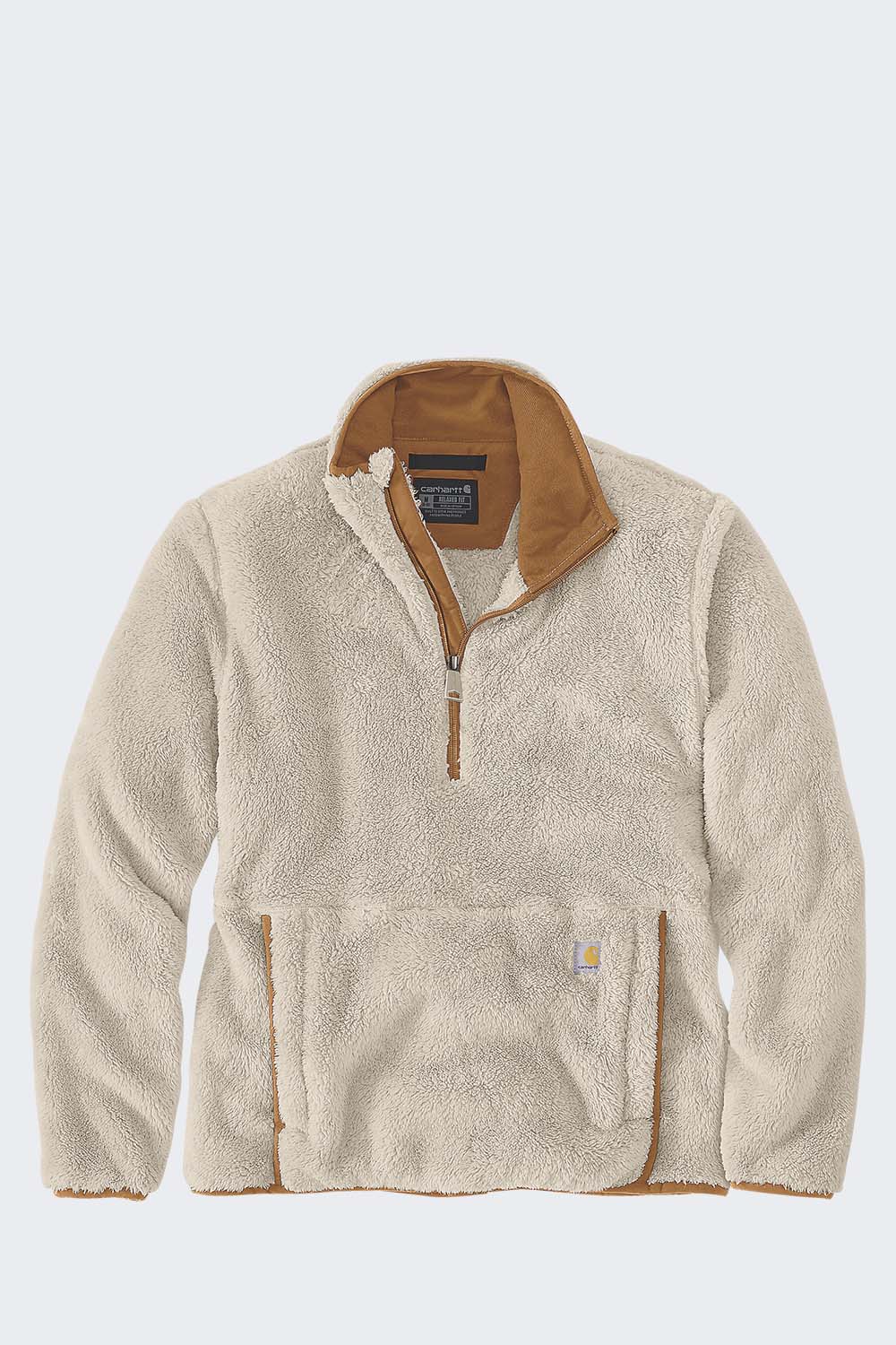 Polar Carhartt Fleece Pullover Oat Milk